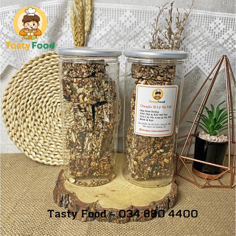250G Thanh Gạo Lứt Rong Biển Tasty Food