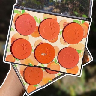 Má hồng 6 ô karite peach blusher mh06