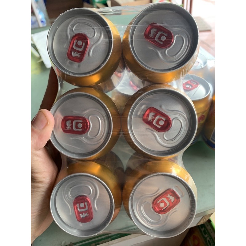 Lốc 6 Lon 250ml Bò Húc Redbull Thái Lan