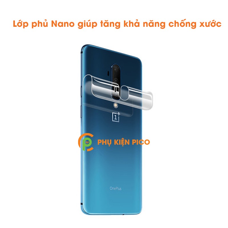 Dán lưng Oneplus 7T Pro | Oneplus 7T | Oneplus 7 Pro dẻo trong suốt PPF tự phục hồi vết xước - Dán mặt sau Oneplus