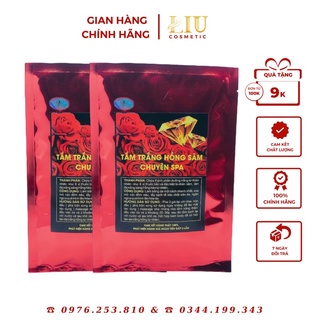 Tắm trắng hồng sâm spa chính hãng