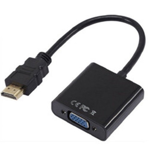 Cáp chuyển đổi HDMI sang VGA (Đen)