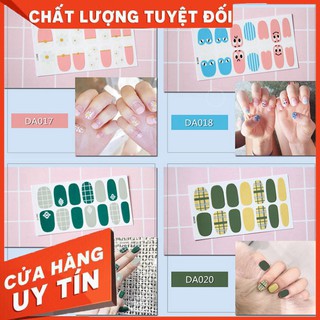 [CỰC HOT] Nhãn dán móng tay trang trí nghệ thuật 3D DA001-DA020 KD002C