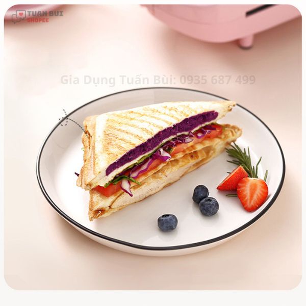 Máy nướng bánh mì sandwich - máy kẹp sandwich cho bữa sáng