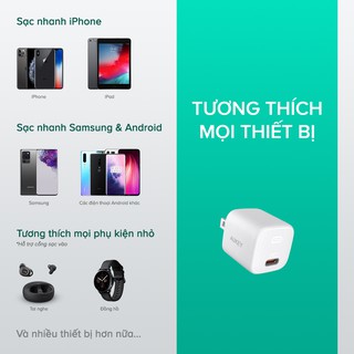 Cốc sạc Aukey 1Type-C 20W PA-B1