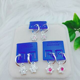 Bông tai bạc ta cho bé-bm60