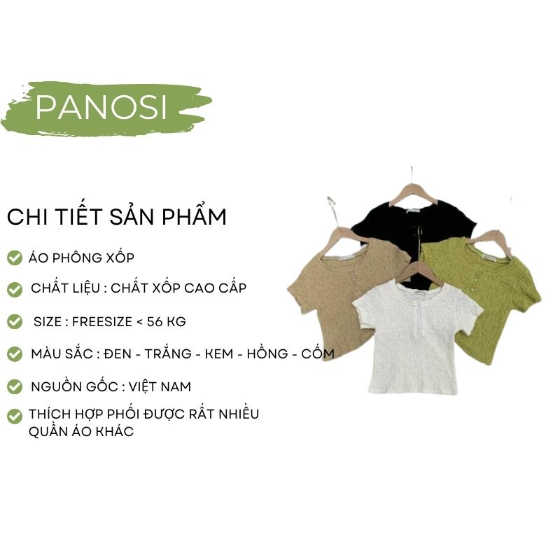 Áo croptop nữ áo phông nữ chất xốp cao cấp thoáng mát mùa hè phong cách hàn quốc - Mã A601