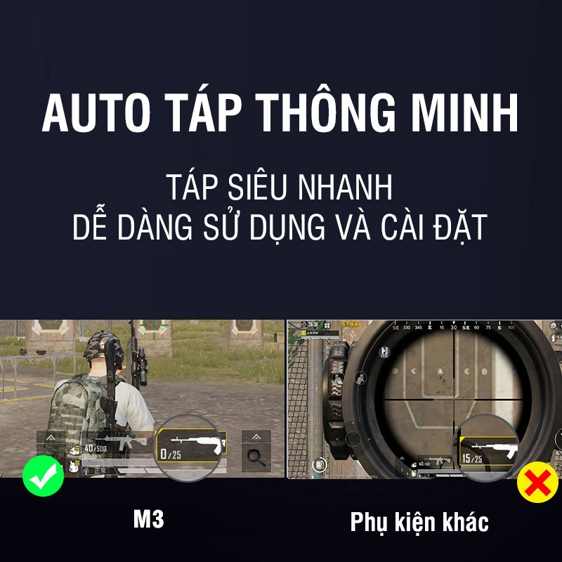 Combo bộ chuyển đổi game Meiying M3 bàn phím K15 chuột X3 chơi PUBG Mobile