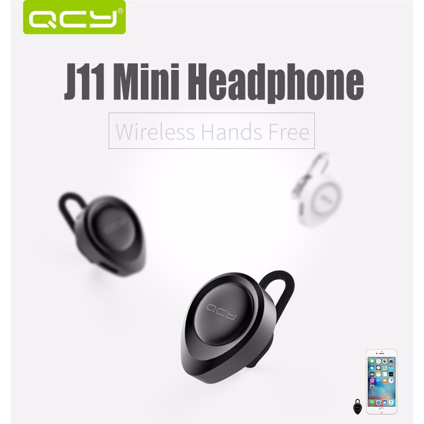 Tai Nghe Bluetooth Không Dây Qcy J11 Kiểu Dáng Thể Thao