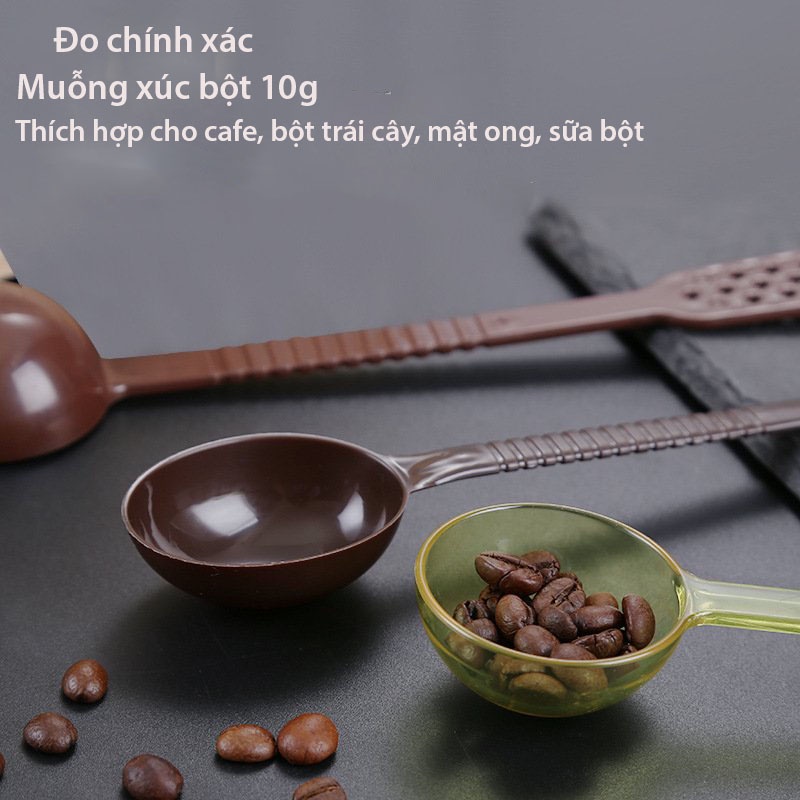 Thìa đong nấu múc bột, múc sốt hoa quả - muỗng đong nâu định lượng 10/15 gram - Bartender Witch