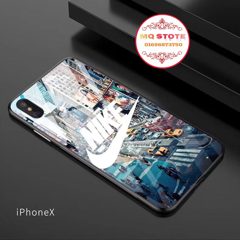 [Freeship toàn quốc từ 50k] IPHONE 6-&gt; XS MAX(6.5) ỐP LƯNG KÍNH CƯỜNG LỰC HÌNH THỂ THAO