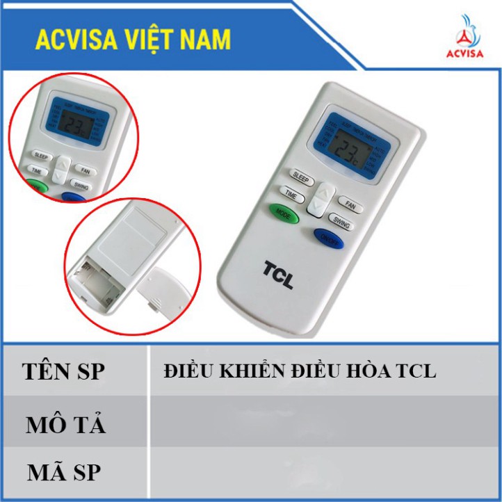 Điều Khiển / Remote Điều Hòa TCL