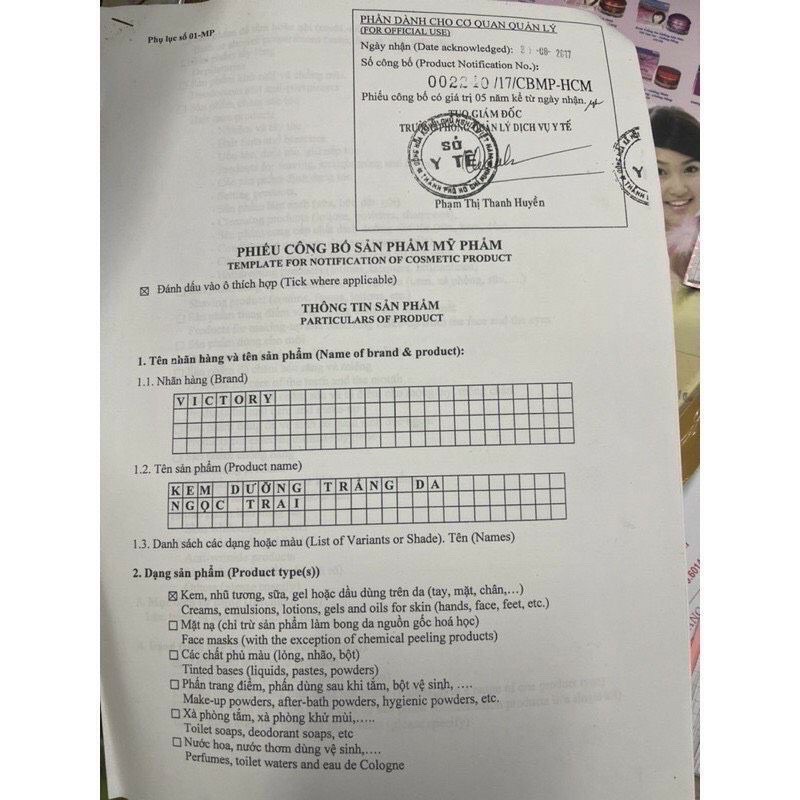 KEM NGỌC TRAI VICTORY HOA VIỆT