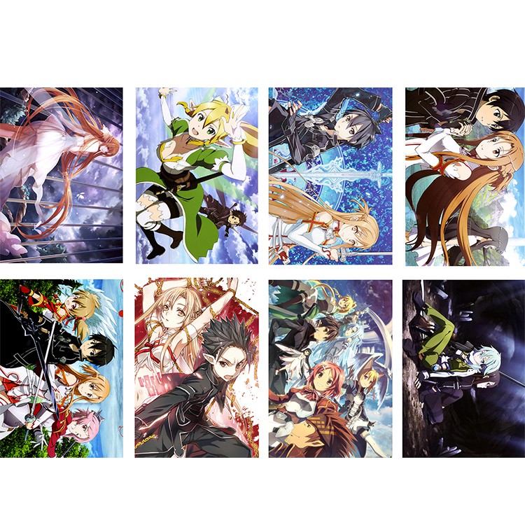 Poster anime các loại phân loại 2 - Baystore