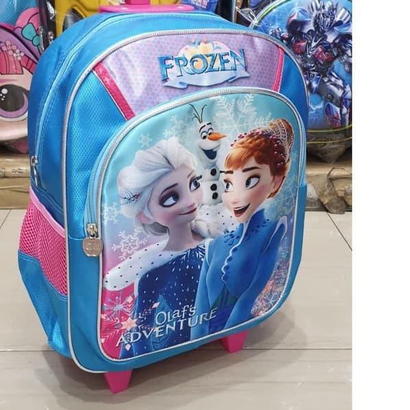 Balo Kéo Đi Học In Hình Frozen Xinh Xắn Cho Bé Mẫu Giáo