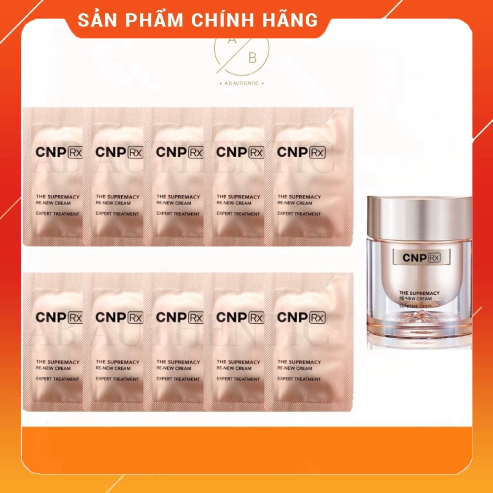 Gói sample kem dưỡng tái tạo, trẻ hóa cnp rx cream - ảnh sản phẩm 1