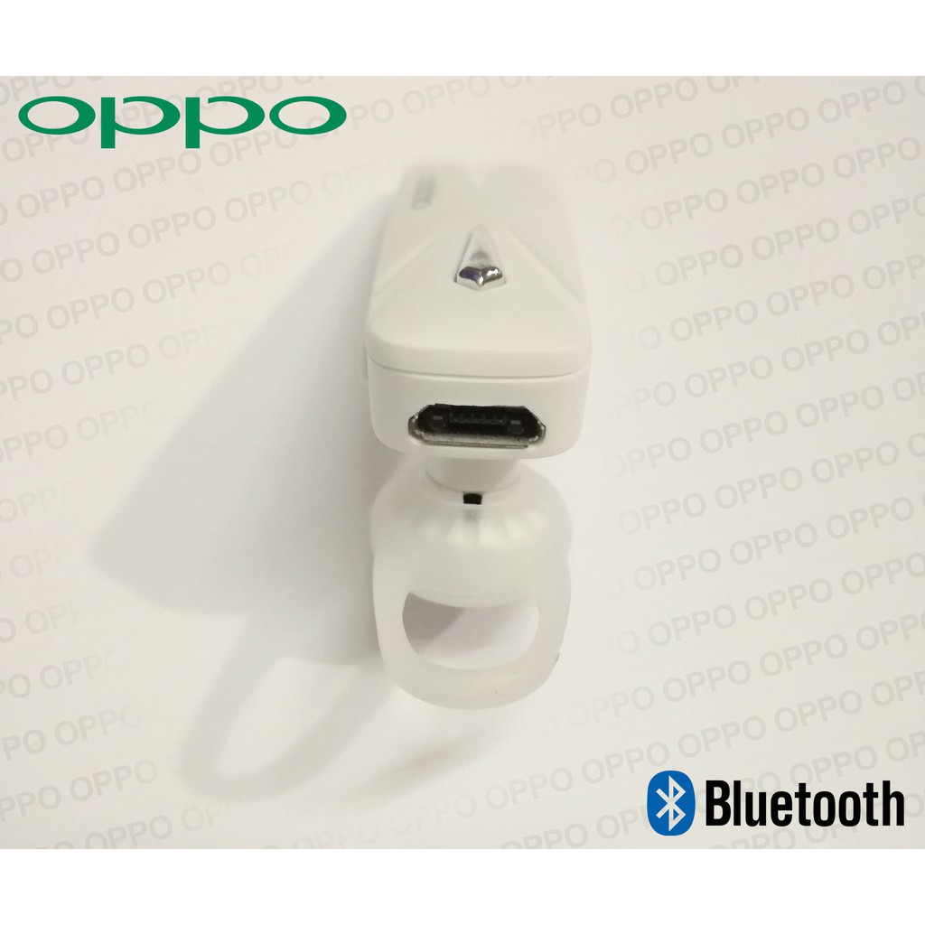 Tai nghe Bluetooth không dây màu trắng / đen âm thanh Stereo HD cho Oppo T12