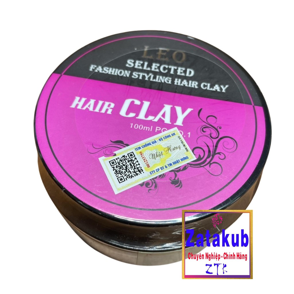 PROSEE Sáp Vuốt Tóc Tạo Kiểu Giúp Vào Nếp, Giữ Nếp Lâu LEO Hair Clay Prosee 100g
