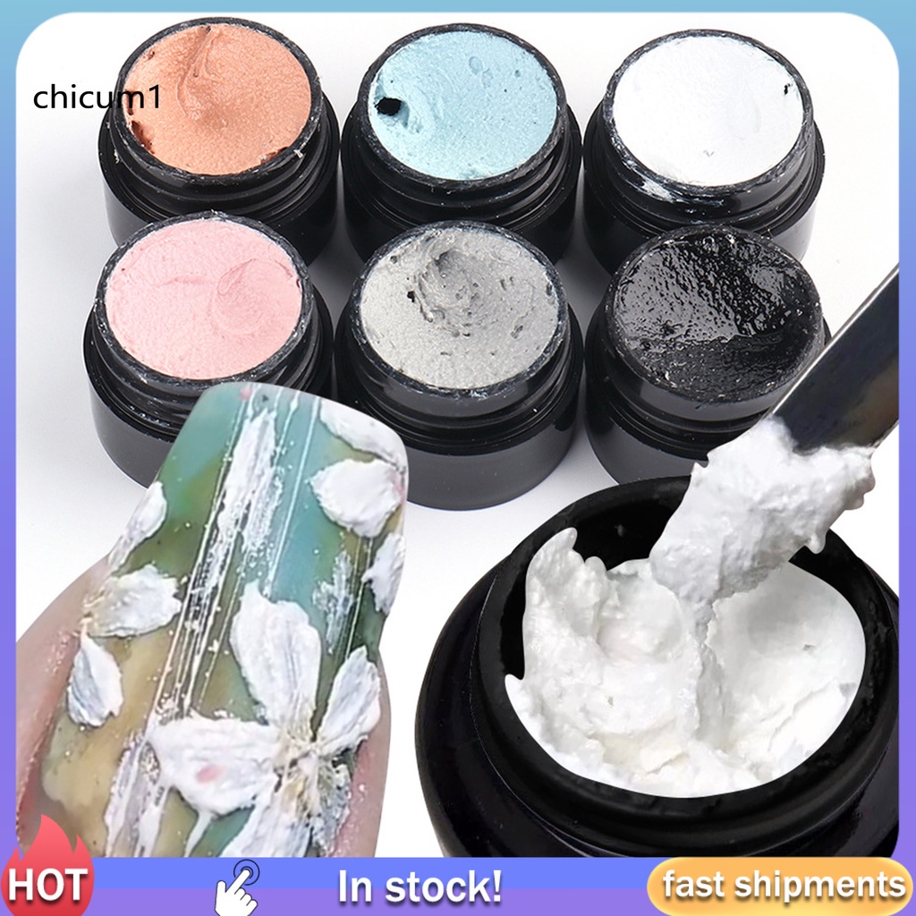 [Hàng mới về] Gel sơn móng tay Full Beauty tạo hiệu ứng màu sắc 3D cho nữ