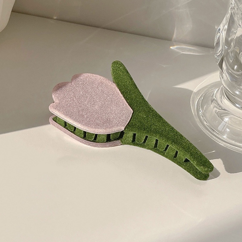 Kẹp Tóc Hoa Tulip Thời Trang Cho Nữ