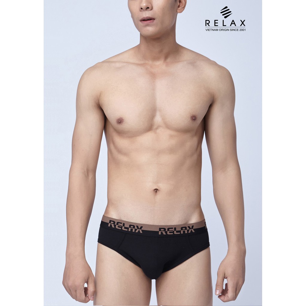 Quần lót nam brief RLTK053 quần sịp nam thoáng mát mềm mại cao cấp, co giãn tốt, ôm gọn - RELAX FAMILY