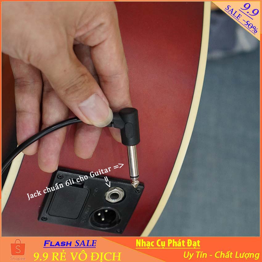 Dây Line Jack 6 li cắm đàn Guitar ra loa