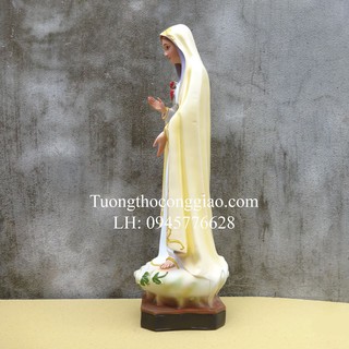 Tượng Đức Mẹ Fatima 50cm Composite