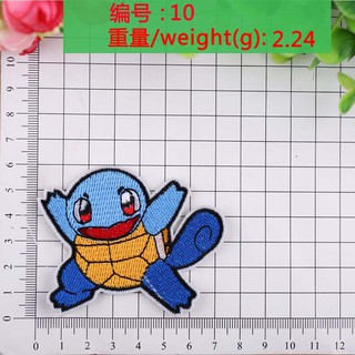 Miếng dán quần áo hình Pokemon