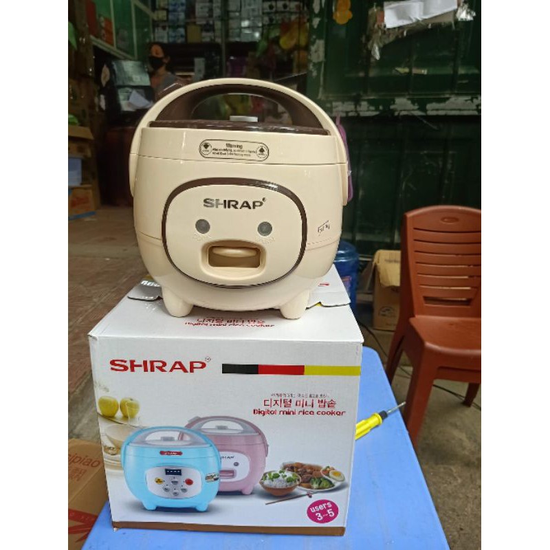 Nồi cơm điện shrap 1 lít