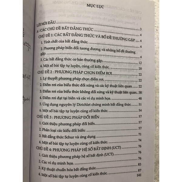 Sách - Các chủ đề Bất đẳng thức ôn thi vào Lớp 10