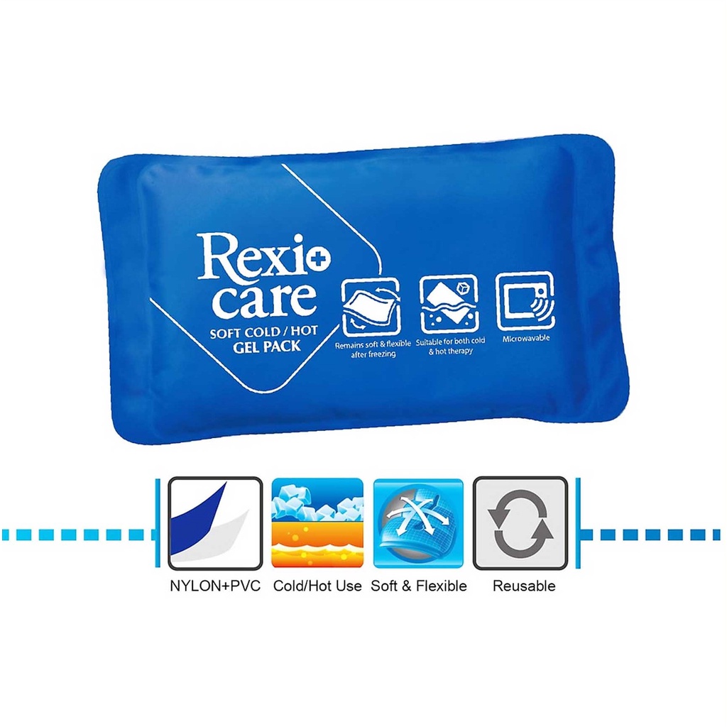 Túi chườm dạng gel nóng, lạnh đa năng cao cấp REXICARE