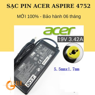 Sạc pin Laptop Acer Aspire 4752