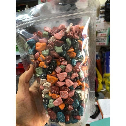 Kẹo Sỏi Đá Nhân Socola Lon 500gr