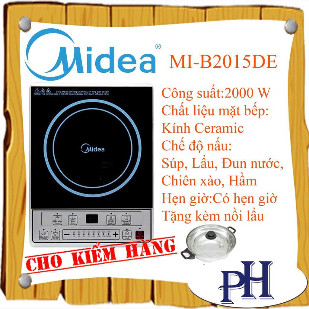 Bếp từ Midea MI-B2015DE