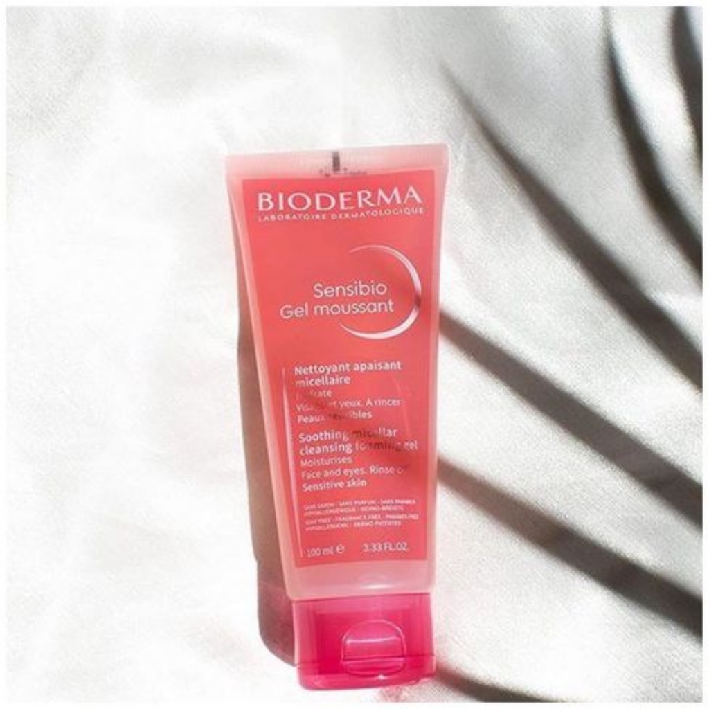 Gel Rửa Mặt Tạo Bọt Bioderma Cho Da Nhạy Cảm Sensibio Gel Moussant 100ml