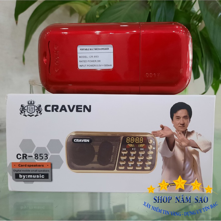 Loa Tắm Ngôn Ngữ Cho Bé, Loa Craven CR 853 3 Pin Chính Hãng