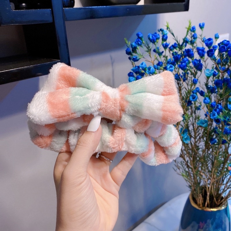 BĂNG ĐÔ TÓC - Nơ Cầu Vòng Siêu Dễ Thương cho bé và mẹ