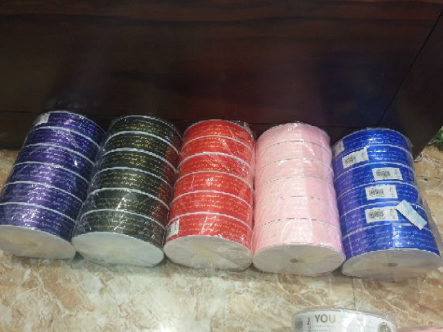 Ruy băng Thái  trang trí