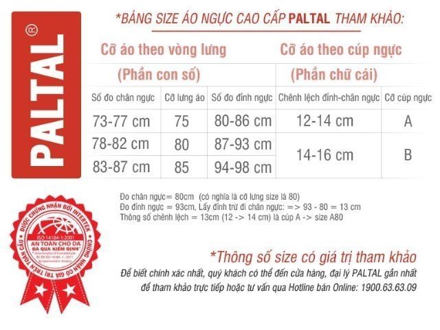 Áo Ngực Cao Cấp Paltal 8813