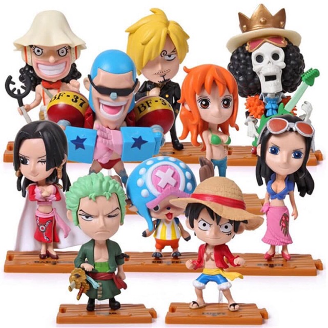 Mô hình chibi One Piece _ Băng Mũ Rơm ( bán lẻ )