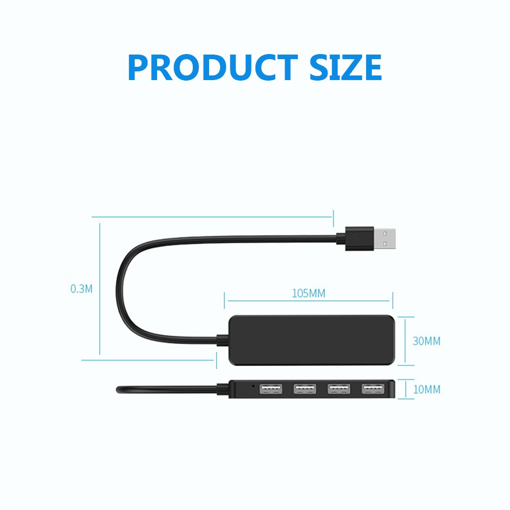Bộ Chia 4 Cổng Usb 3.0 5gbps Chuyên Nghiệp Cho Máy Tính | BigBuy360 - bigbuy360.vn