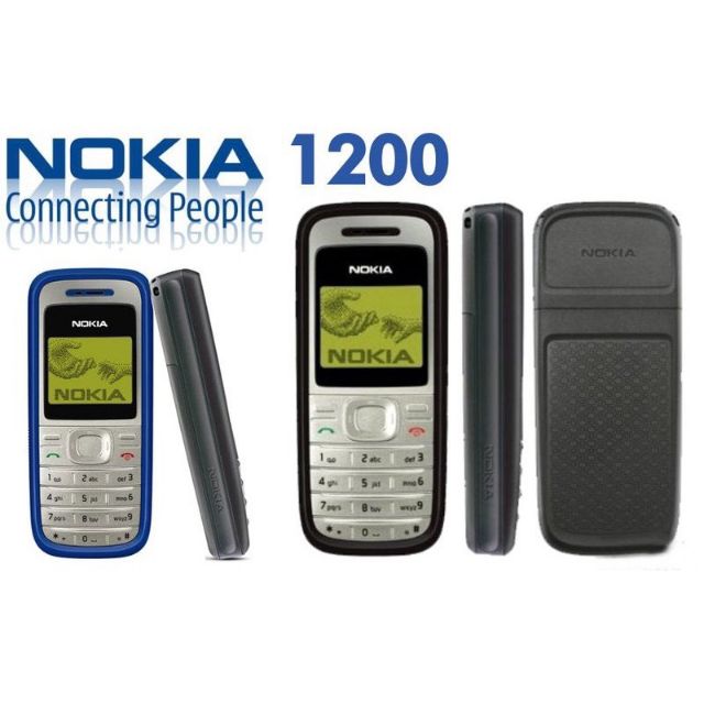 Điện thoại nokia 1200 - cũ 99% hàng chính hãng ( giao màu ngẫu nhiên )