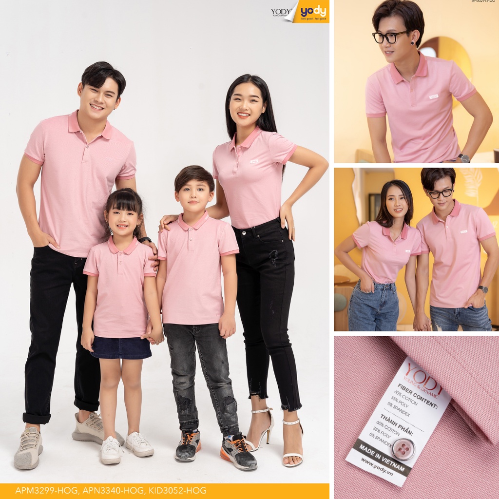 Áo Thun Polo Nam Yody Đẹp Chính Hãng Cổ Bẻ Chất Liệu Pique Cotton Mắt Chim Tay Ngắn Co Giãn Cao Cấp APM3299