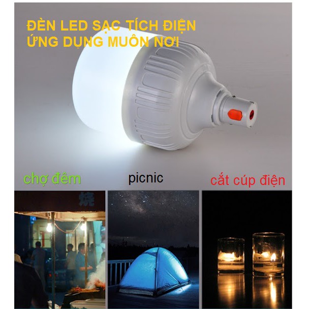 {CHÍNH HÃNG} 20W/30W/50W/60W ĐÈN TÍCH ĐIỆN CREALED TIỆN LỢI CHẤT LƯỢNG CAO | BigBuy360 - bigbuy360.vn