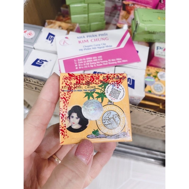 Hộp lẻ Kem Sâm vàng Thái Lan