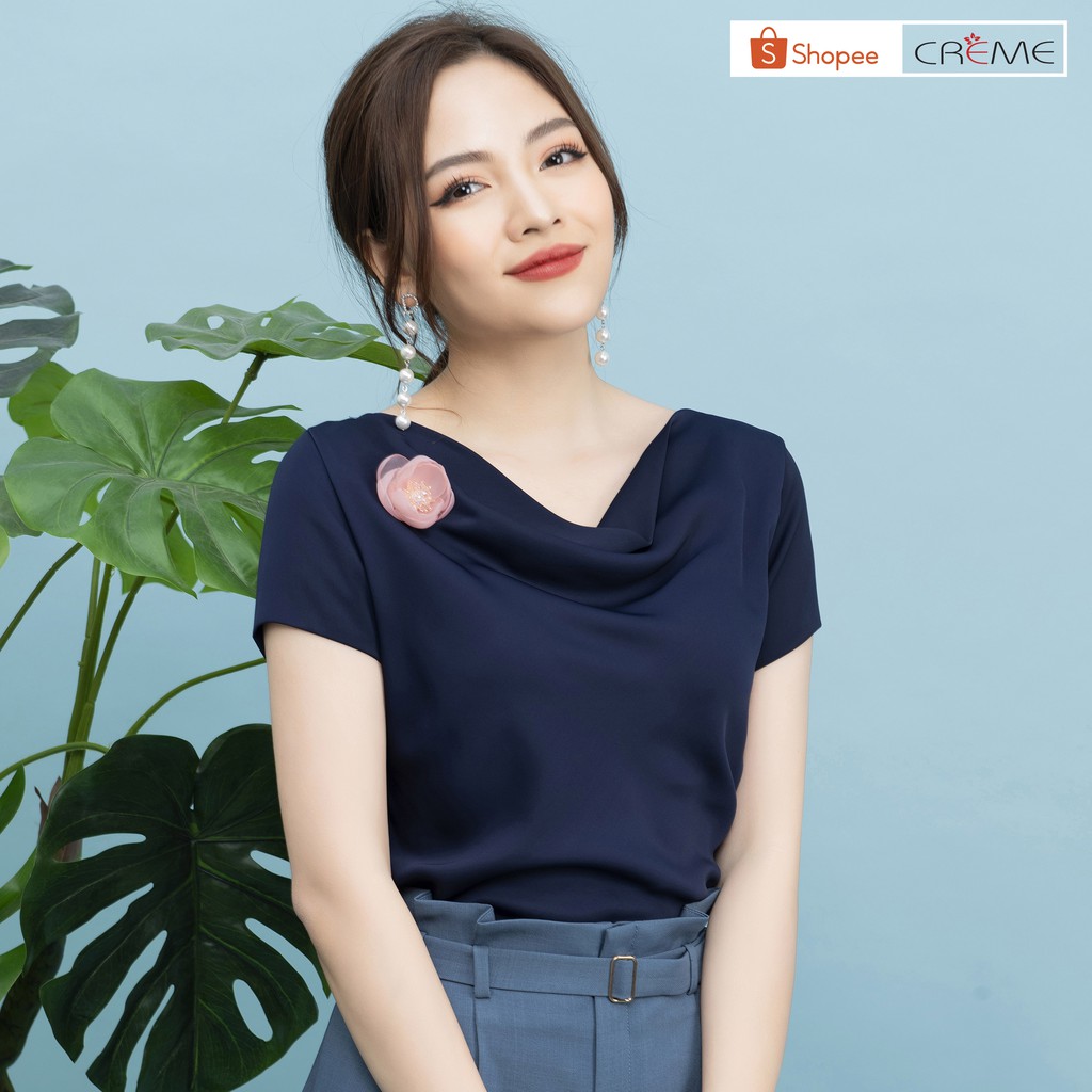 Áo sơ mi cổ đổ siêu sang SM1007 CREME | BigBuy360 - bigbuy360.vn