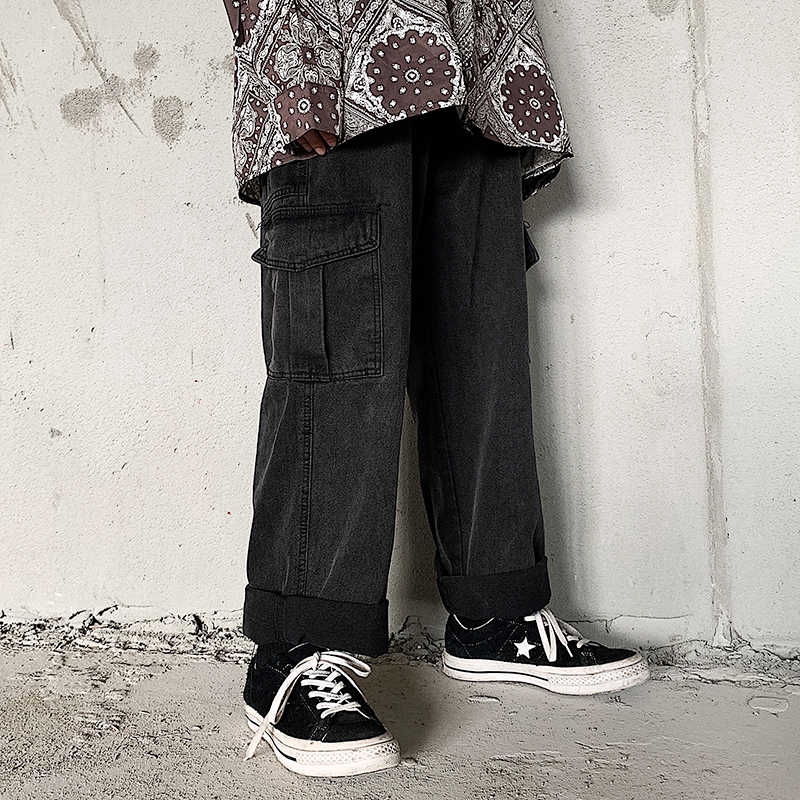 Quần jean dáng rộng cá tính thời trang Hàn Quốc | BigBuy360 - bigbuy360.vn