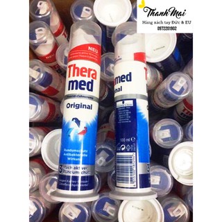 (HÀNG NỘI ĐỊA ĐỨC CÓ BILL)Kem đánh răng dạng ống Thera Med