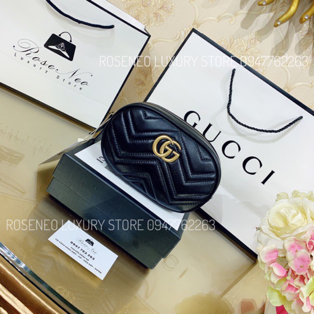 [Ảnh thật] Túi GUCCI BELT BAG SUPER VIP‼️ fullbox, túi, card Gucci marmont bụng lợn bao tử belt bag