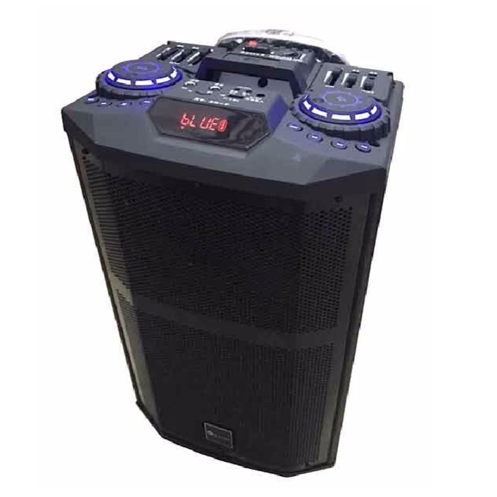 LOA KARAOKE 3 TẤC ZANGSONG DJ K5 THÙNG GỖ LED MẪU ĐẸP